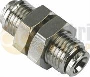 NORGREN Pneufit® 6mm Bulkhead Connector - Pack of 5 - 100290600