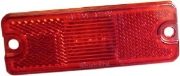 Truck-Lite TL/18 LED Rear (Red) Marker Light (Reflex) | 114mm | Fly Lead - [TL/18011R]