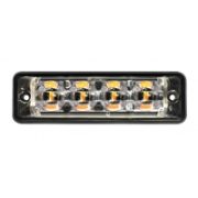 LED Autolamps SSLED4DVAR65 AMBER 4-LED Directional Warning Module R65 12/24V