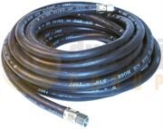 DBG 8mm (5/16") Rubber Air Line Hose with 1/4" BSP Swivel Nut - Length 10m - 1010.5312