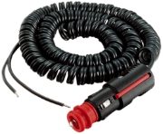 Pro-Car 12/24V Universal (DIN & Ø21mm) Power Plug w/ Helix Cable