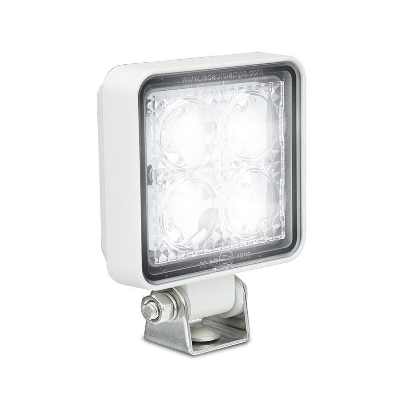 LED Autolamps 7312WM 4-LED 489lm Compact WHITE Reverse/Work Light (FLOOD) IP67 R10 R23 12/24V