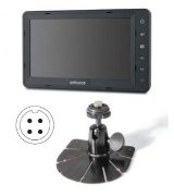 Brigade SELECT 7" LCD Monitor | CVBS - [VBV-770FM]