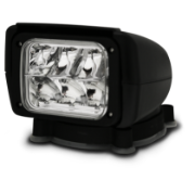 ECCO EW3000 2250lm Remote 6-LED Work Light SPOT BEAM Black 12/24V