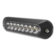 ECCO ED3700 Series Amber/White 8 LED Strobe Light | R65 (Class II) | IP67 - [ED3744AC]