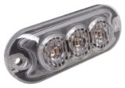 DBG M36 Series Amber 3 LED Strobe Light | IP66 | R65 - [308.HPF300VV]