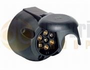 MENBERS 004217.00 12V 7-Pin 'N' Type Plastic SOCKET with SCREW Terminals
