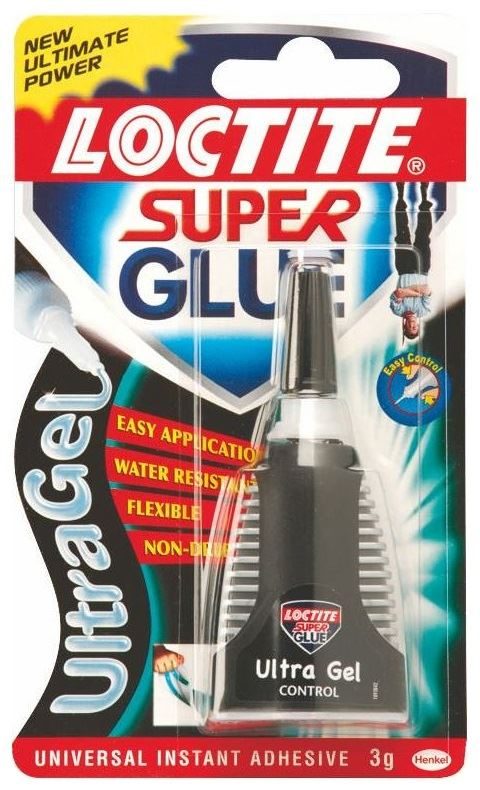Loctite 865642 Super Glue Gel - 3g Tube