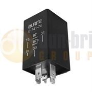 Durite 0-741-74 6 Second Timer Off Timer Relay with Bracket 10/15A 24V