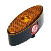 Rubbolite M897 LED Direct Stalk End-Outline Marker Light w/ Side | Right | Cable Entry - [897/01/06]