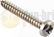 DBG 4.2 x 12mm Pan Head PZ Self Tapping Screw - A2 Stainless Steel - Pack of 250 - 1027.1145/250