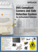 Brigade DVS-CS-01 DVS Compliant Camera & Side Detection System for Articulated Vehicles