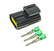 TE AMP Econoseal III .070 Series 3-Way Plug Connector Kit | Male Terminals - [570.3ECONOSEAL/MALE]