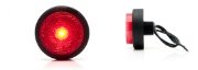WAS W79RR LED Rear (Red) Marker Light (Reflex) | 61mm | Fly Lead + Superseal - [679SS]
