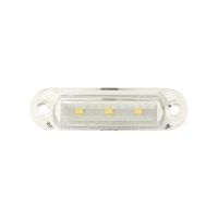 LED Autolamps 16 Series LED Green ABS Marker Light | Fly Lead | 12V [16GC12B]