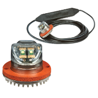 ECCO 9011A Hide-A-LED™ AMBER 4-LED Covert Directional Warning Module 12/24V