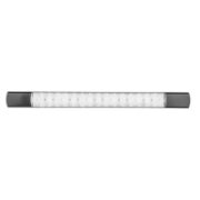LED Autolamps 285 Series 12V Slim-line LED Reverse Light | 285mm | Black | Fly Lead - [285BW12]