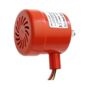 Amber Valley AVR90TKR TONAL REVERSE Alarm NIGHT SILENT + OVERRIDE (Switched) for PETROL TANKERS 100dB(A) (Fly Lead) IP67 R10 12/24V