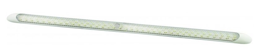 LED Autolamps 10 Series 12V LED Interior Strip Light | 600mm | 670lm | Switched | Clear/White - [10121-12SW]