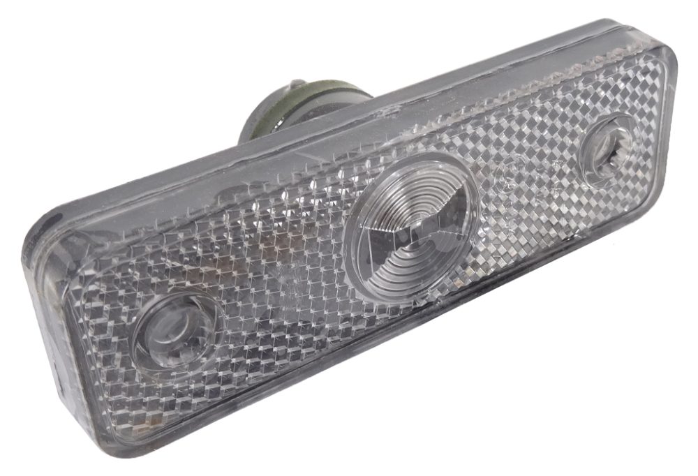 Aspoeck FLATPOINT I LED Front Marker Light | Cable Entry | 24V [21-600-014]