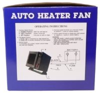 Amber Valley 800.338 Auto Ceramic Heater & Fan 12V