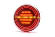 WAS W191 Series LED 140mm Round Rear Combination Lamps w/ Dyn. Indicator